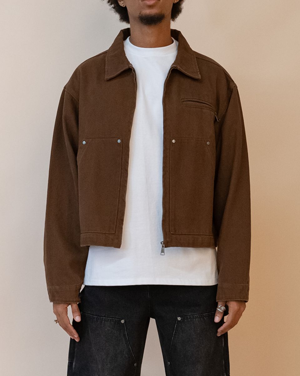 Chocolate Twill Jacket