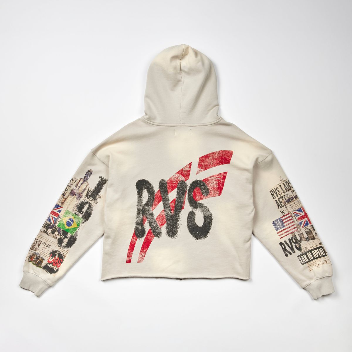 RVS CROPPED HOODIE