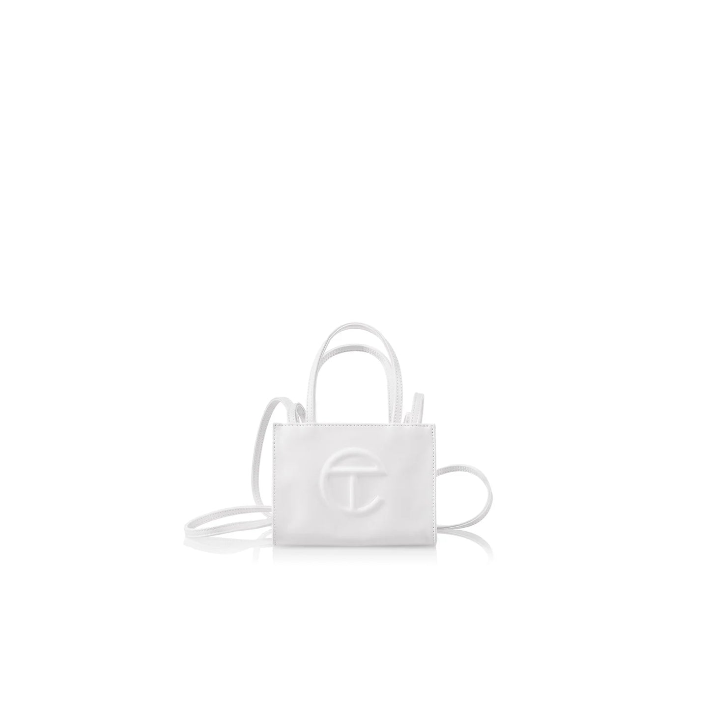 Telfar White Bag