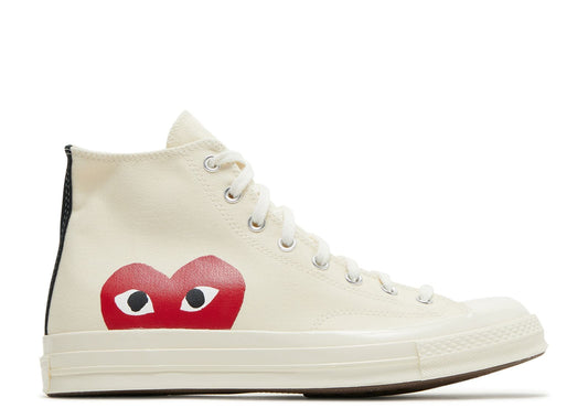 COMME DES GARÇONS PLAY X CHUCK 70 HIGH 'MILK' 2015