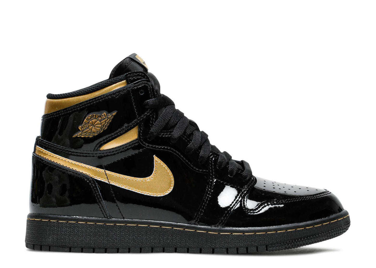 JORDAN 1 RETRO HIGH OG 'BLACK METALLIC GOLD'