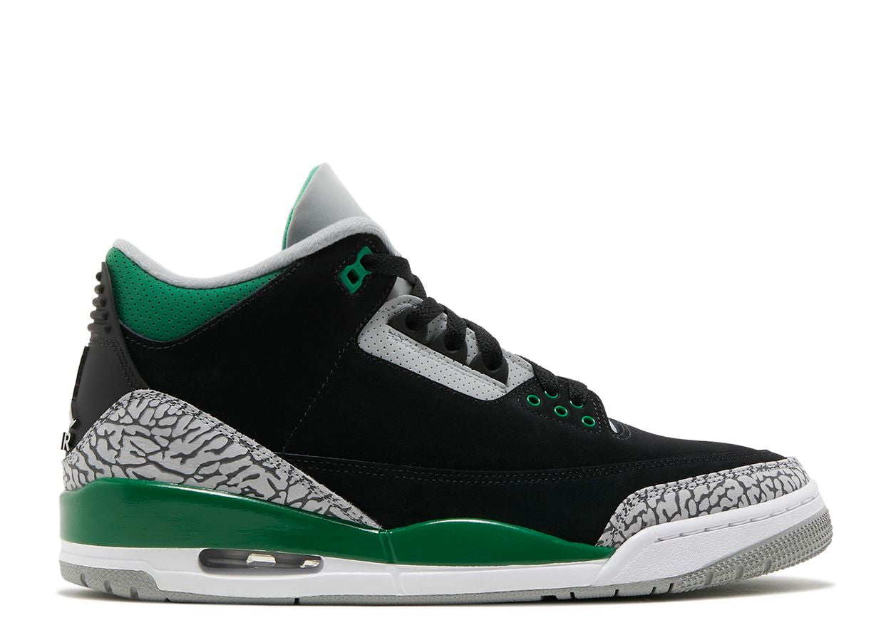 JORDAN 3 RETRO 'PINE GREEN'