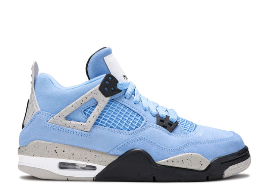 JORDAN 4 RETRO 'UNIVERSITY BLUE' (baby sizes)