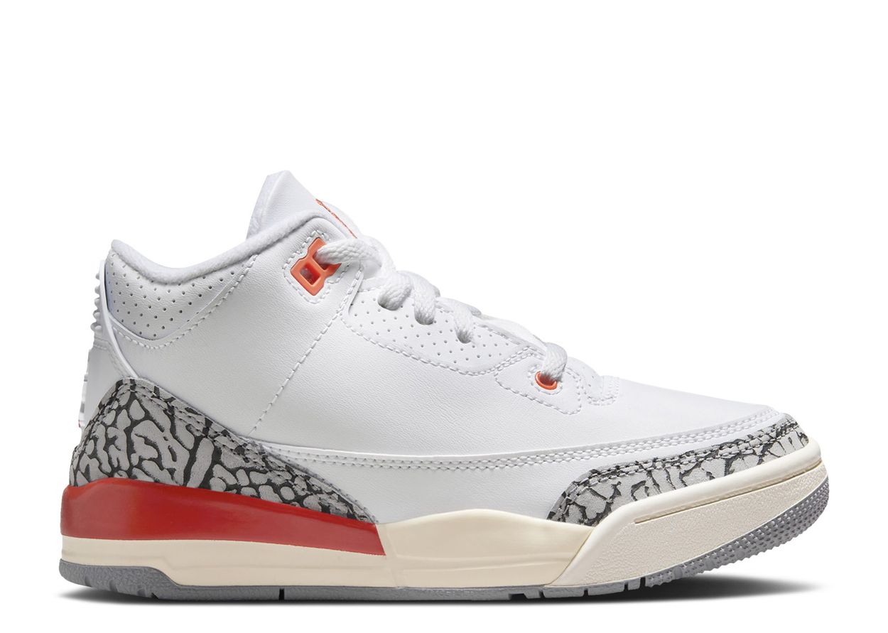 JORDAN 3 RETRO 'GEORGIA PEACH' (kids)