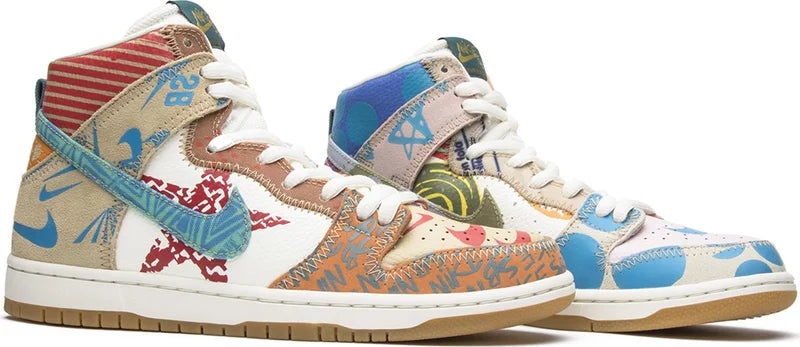 THOMAS CAMPBELL X SB DUNK HIGH 'WHAT THE'