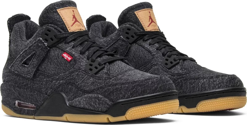 LEVI'S X JORDAN 4 RETRO GS 'BLACK DENIM'