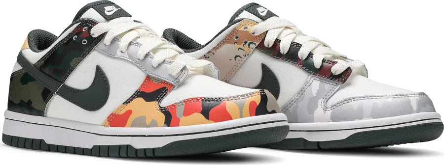 DUNK LOW SE GS 'SAIL MULTI-CAMO'