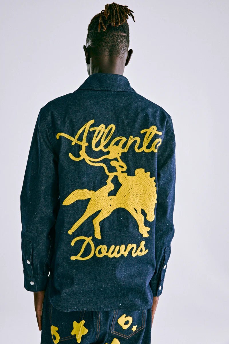 SP5DER 'ATLANTA DOWNS' DENIM LONGSLEEVE