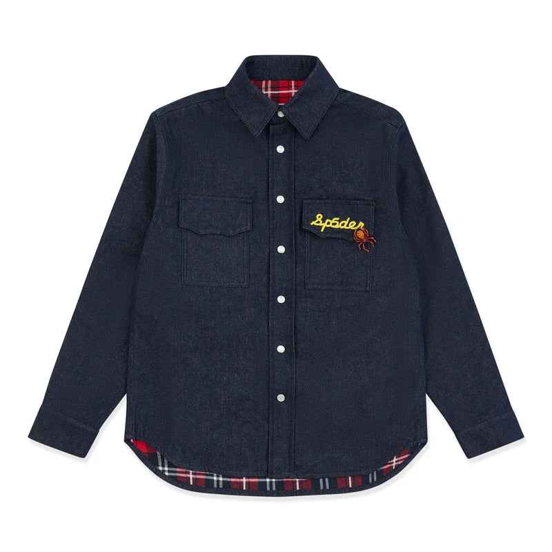 SP5DER 'ATLANTA DOWNS' DENIM LONGSLEEVE