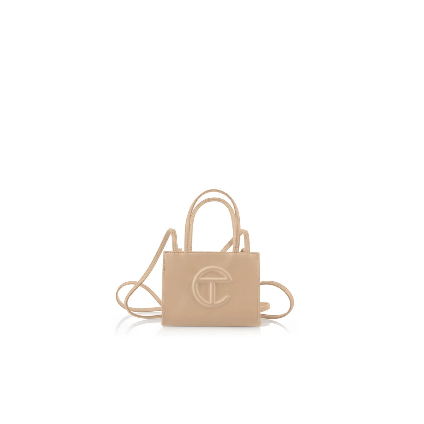 Telfar Small Cream Bag