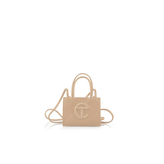 Telfar Small Cream Bag