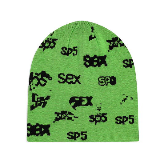 Sp5der Slime green S3x skully