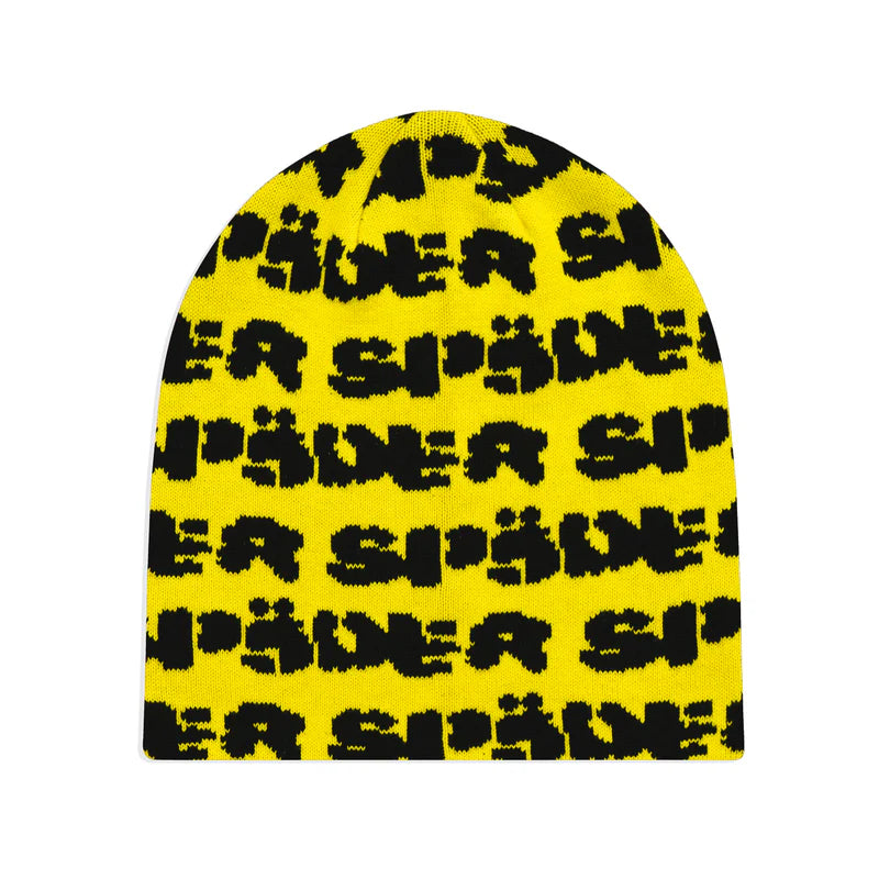 SP5DER FUZZY YELLOW SKULLY