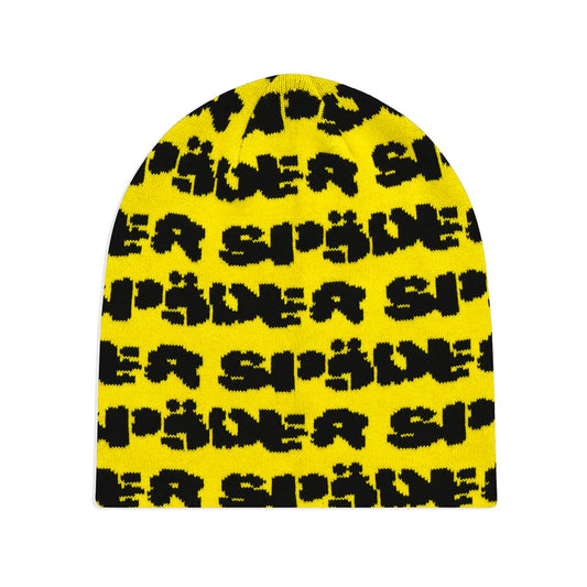 SP5DER FUZZY YELLOW SKULLY